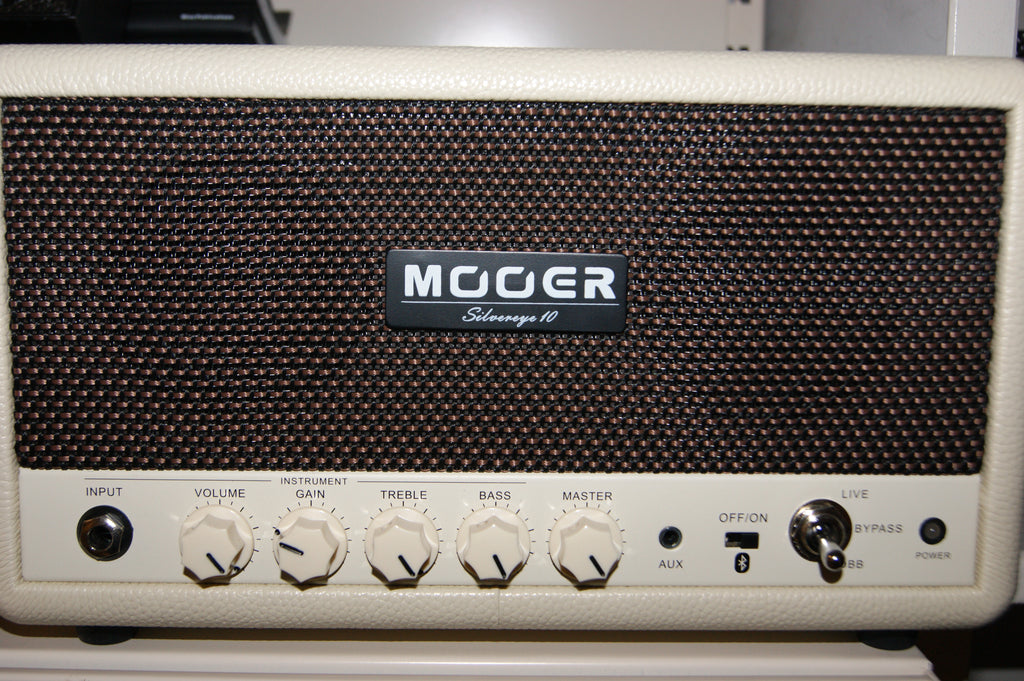 Mooer Silvereye 10 desktop instrument and bluetooth hifi amplifier