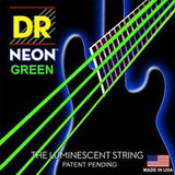 DR Neon NGB-45 green luminous bass guitar strings 45-105