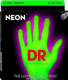DR Neon NGB-40 green luminous light bass guitar strings 40-100