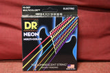 DR Neon NMCE-9 multi colour electric guitar strings 9-42