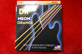 DR Neon NOB-45 orange bass guitar strings 45-105