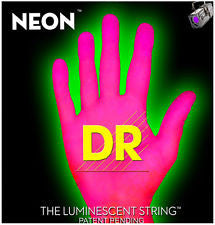 DR Neon NPE-9 Pink coated electric guitar strings 9-42