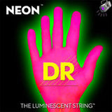 DR Neon NPE-10 pink electric guitar strings 10-46