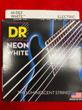 DR Neon NWE-10 white coated electric guitar strings 10-46