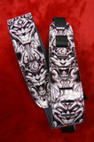 Guitar strap P25TJ-623 leather by Perri's - Made in Canada