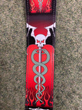 Guitar strap P25VK-1217 leather by Perri's