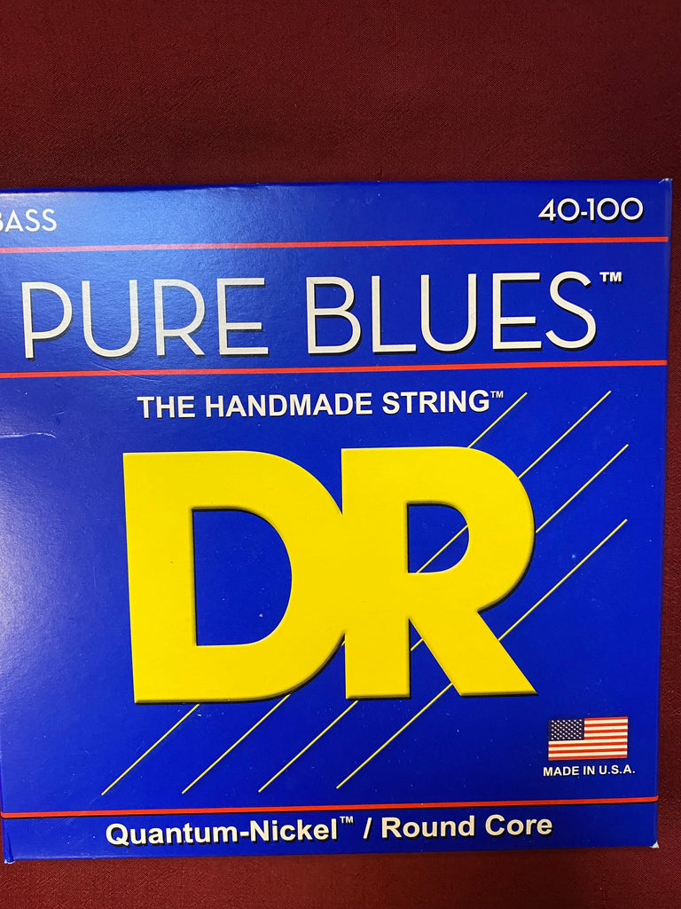 DR Pure Blues 40-100 bass guitar strings