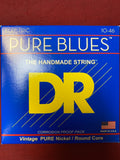 DR Pure Blues electric guitar strings 10-46