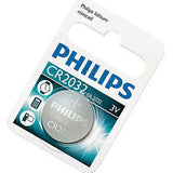 Philips lithium cell batteries for guitar and instrument tuners  (pack of 6)