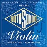 Rotosound RS1000 silverwound violin strings