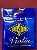 Rotosound RS1000 silverwound violin strings