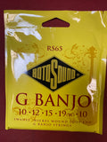 Rotosound RS65 Swanee G banjo strings