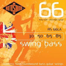 Rotosound RS 66LA swing bass guitar strings 30-80 extra light