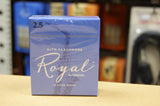 Rico Royal 2.5 alto sax reeds (Box of 10)