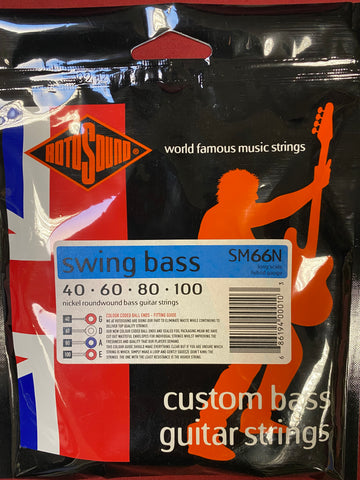 Rotosound SM 66N swing bass guitar nickel roundwound strings 40-100