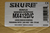 Shure MX412D electret condenser desktop microphone S/H