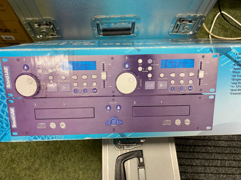 Soundlab G064GG Anti-shock twin CD player
