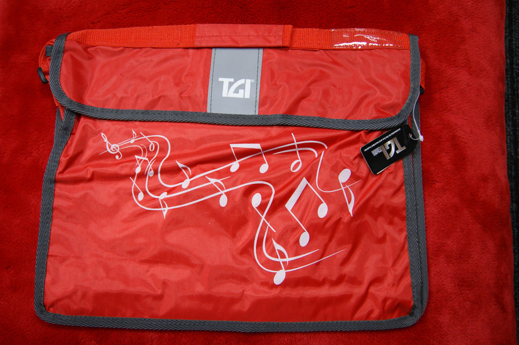 Music bag in red by TGI