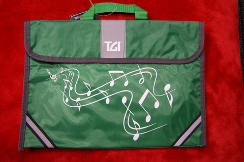 Music bag in green by TGI