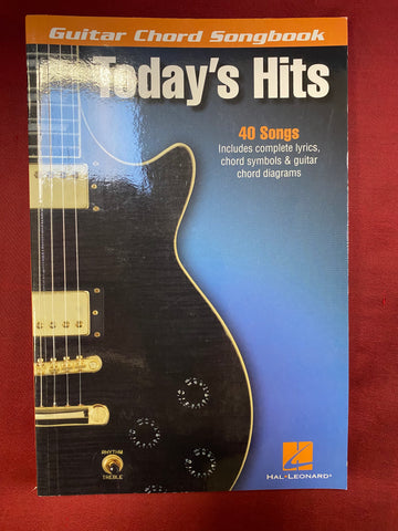 Guitar chord songbook - Todays Hits