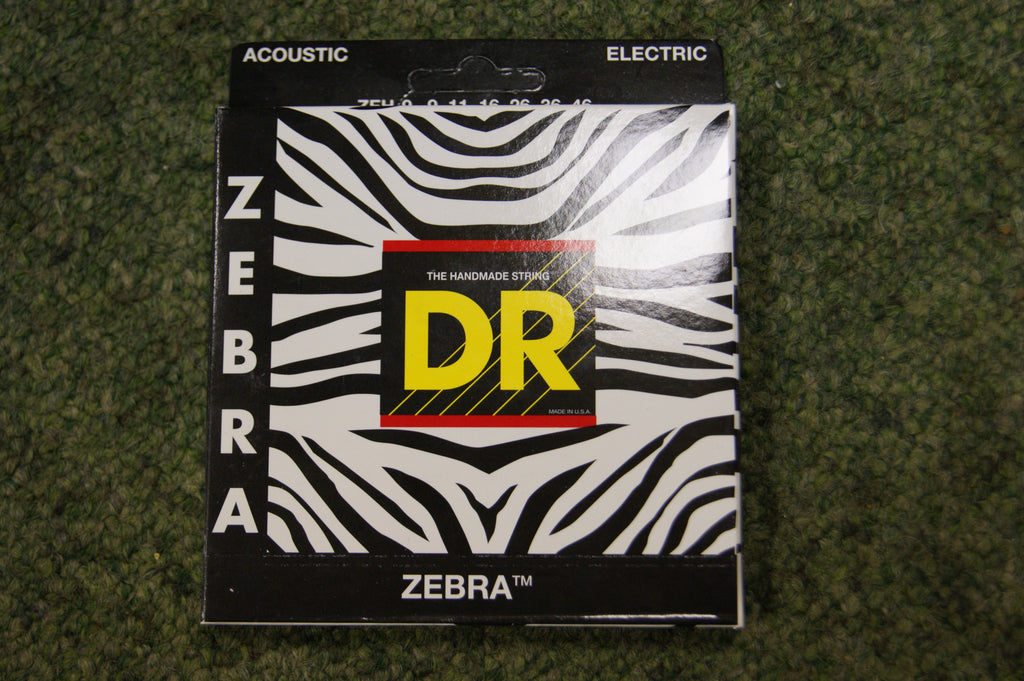 DR ZEH9 Zebra acoustic/electric guitar strings 9-46