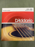 D'Addario EJ17 medium gauge 13-56 acoustic guitar strings