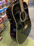 Ashland SD80 (By Crafter) dreadnought acoustic guitar in black