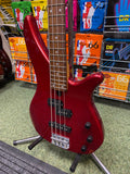 Yamaha RBX170 metallic red bass guitar S/H