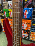 Yamaha RBX170 metallic red bass guitar S/H