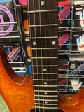 Ibanez SA160QM guitar in quilted amber finish - Made in Korea
