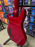 PRS SE Custom semi acoustic guitar in trans cherry finish S/H