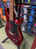 PRS SE Custom semi acoustic guitar in trans cherry finish S/H