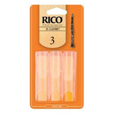 Rico reeds 3 for Bb clarinet triple pack
